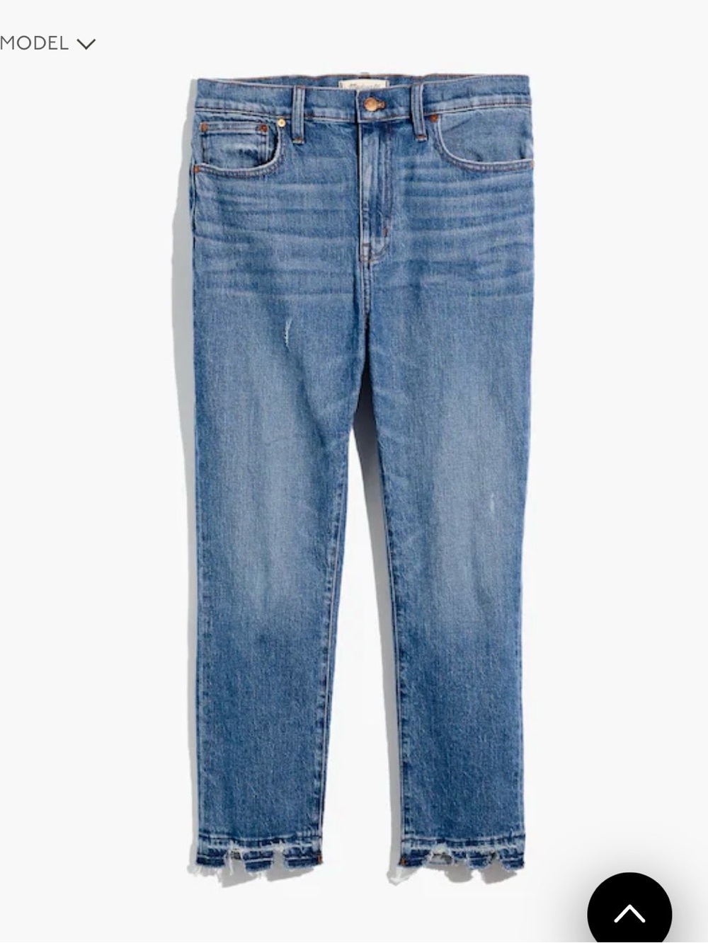 Madewell slim crop high-rise boy jeans - Picture 4 of 9
